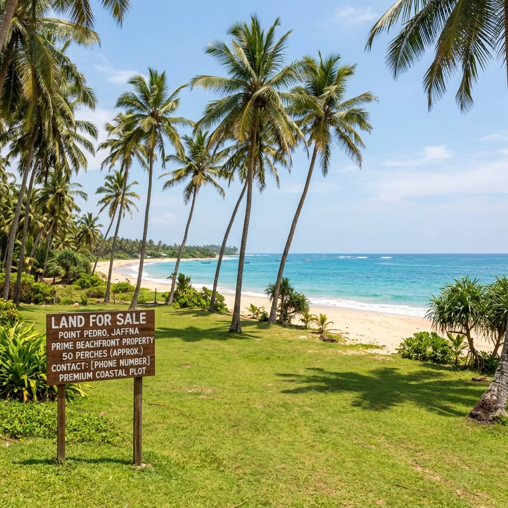 Beach Land Plot in Point Pedro