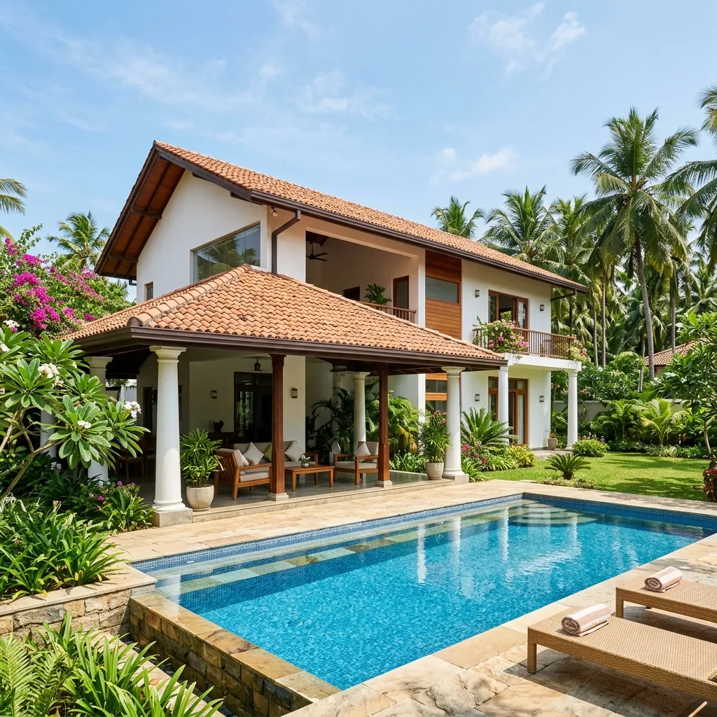 Modern Villa in Jaffna Fort